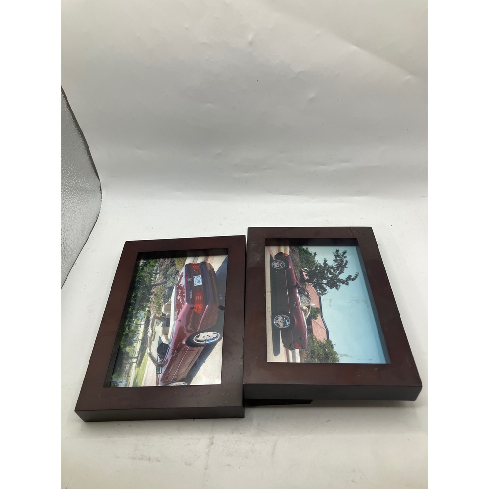 Vintage Framed Car Photos - Classic Mercedes‎ Benz Convertible Automobile Art
